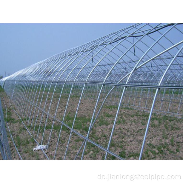 Einfache Installation von Serre Agricole Obst -verzinktes Rohr